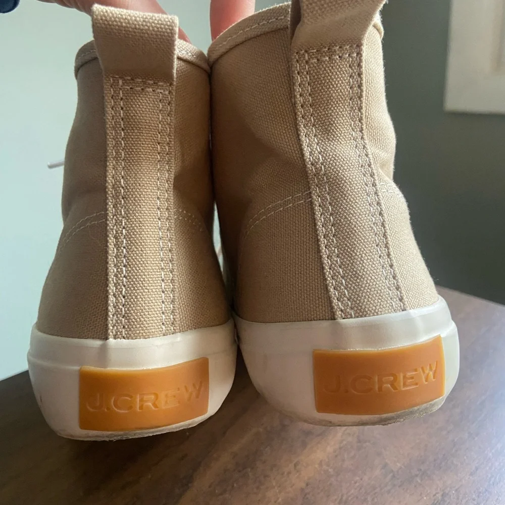 J Crew Canvas High-Top Sneakers - Picture 4 of 9
